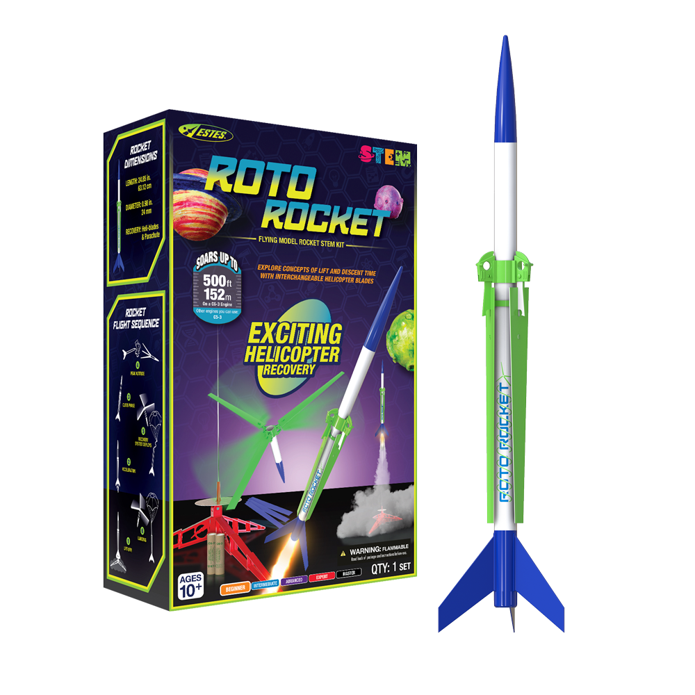ESTES 648 Roto Rocket Starter Set Skill BEG