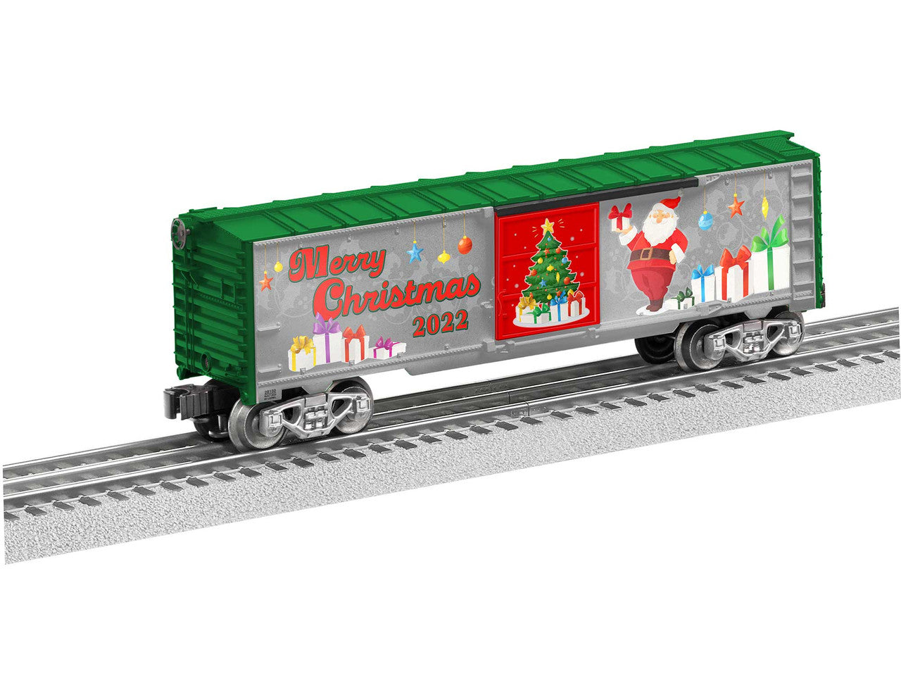 Lionel 2228150 O RTR 2022 Christmas Boxcar
