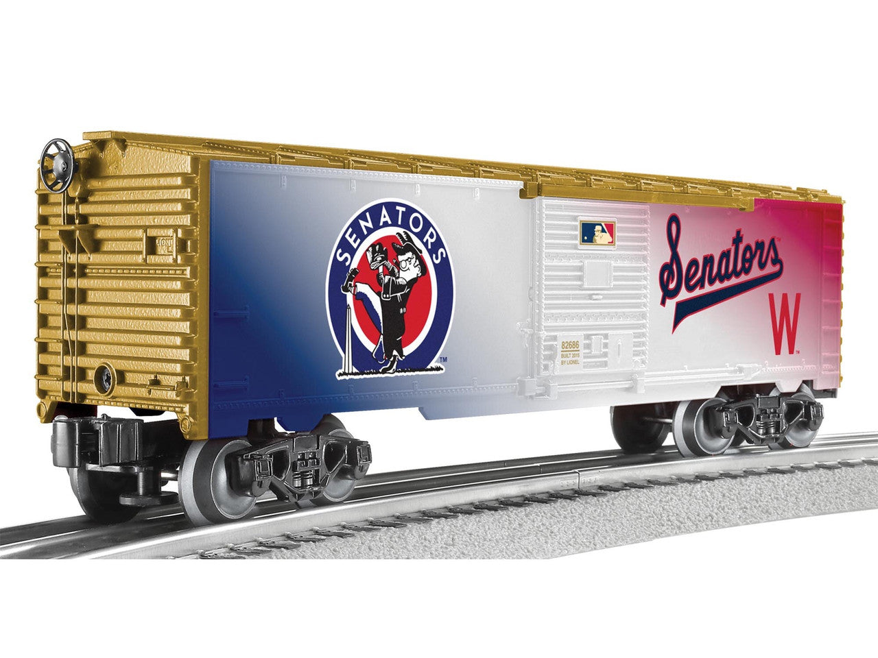 Lionel 6-82686 O Gauge USA MLB Cooperstown Washington Senators Boxcar
