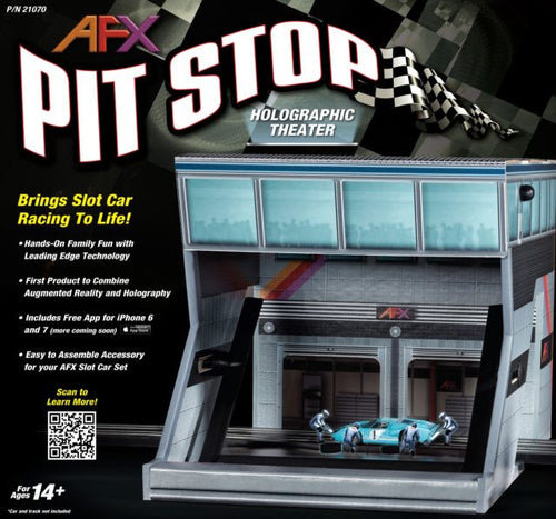 AFX 21070 Pit Stop Holographic Theater