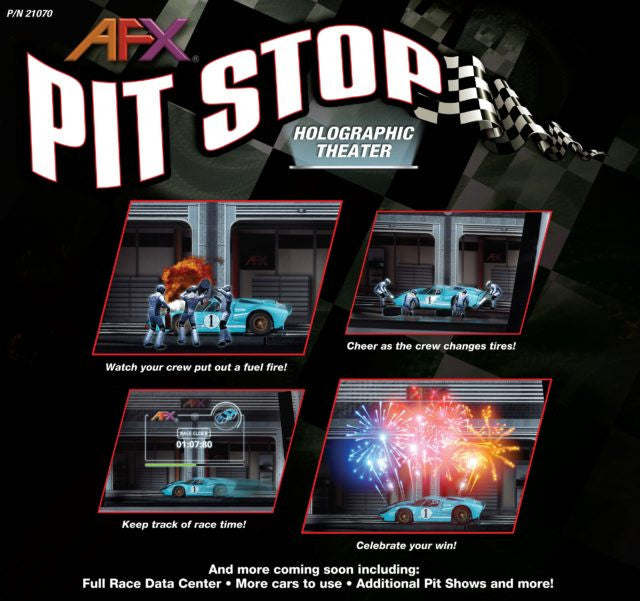 AFX 21070 Pit Stop Holographic Theater