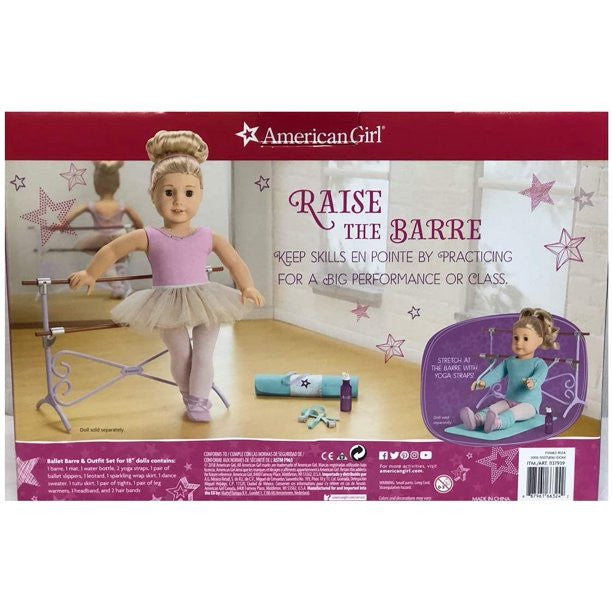 American Girl Truly Me Barre & Ballet Set 2018 for 18" Dolls