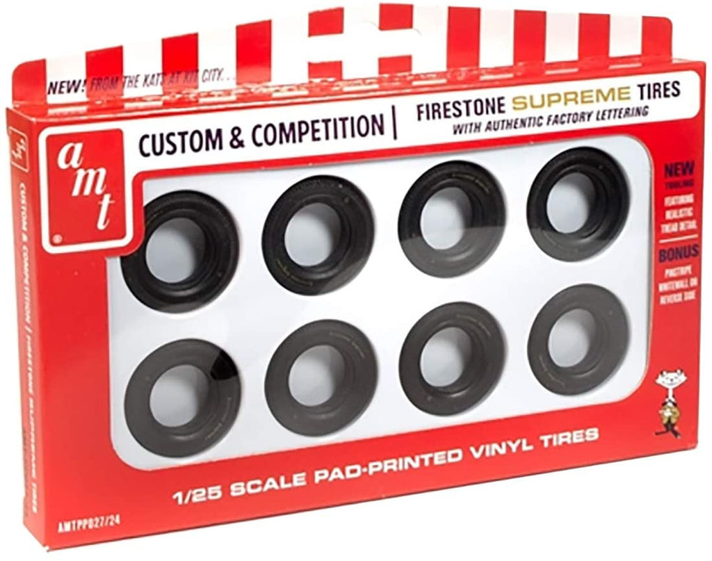 AMT 027 Firestone Supreme Tires Parts Pack - Skill 2