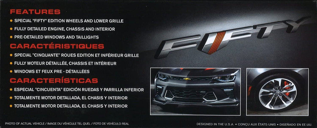 AMT 1035 2017 Chevy Camaro 50th Anniversary 9/23
