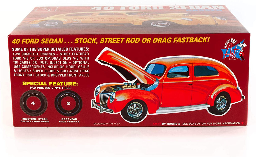 AMT 1088 1940 Ford Sedan