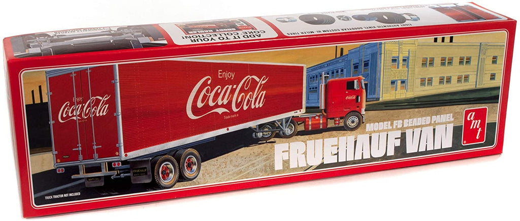 AMT 1109 Fruehauf Beaded Van Semi Trailer - Skill 3