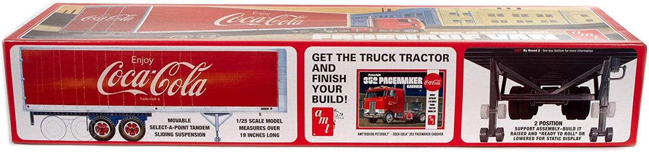 AMT 1109 Fruehauf Beaded Van Semi Trailer - Skill 3