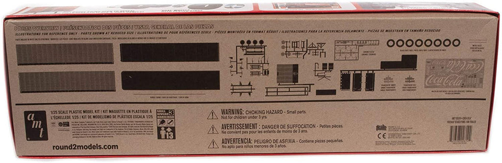 AMT 1109 Fruehauf Beaded Van Semi Trailer - Skill 3