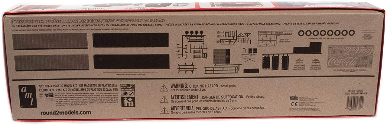 AMT 1109 Fruehauf Beaded Van Semi Trailer - Skill 3