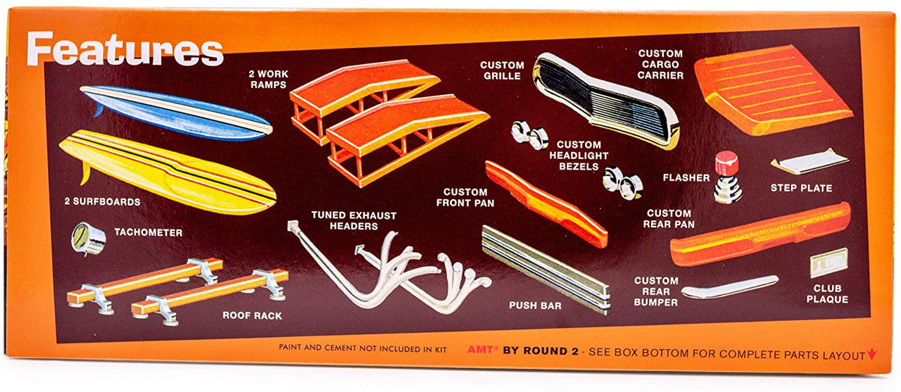 AMT 1131 1965 Chevelle Surf Wagon - Skill 2