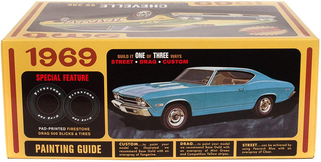 AMT 1138 1969 Chevy Chevelle Hardtop - Skill 2