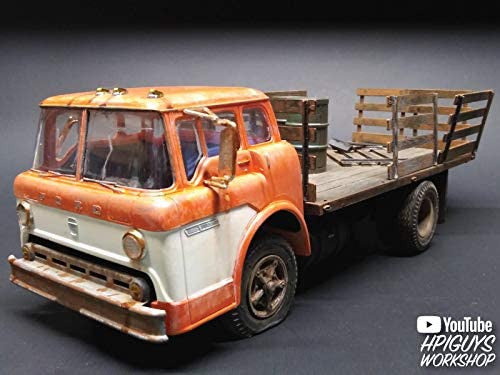 AMT 1147 Ford C600 Stake Bed with Coca-Cola Machines - Skill 3