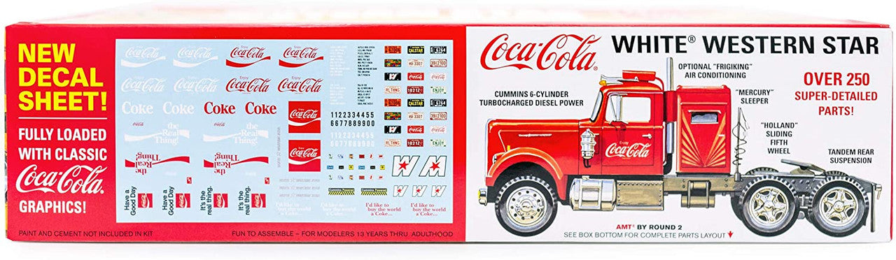 AMT 1160 White Western Star Semi Tractor - Skill 3