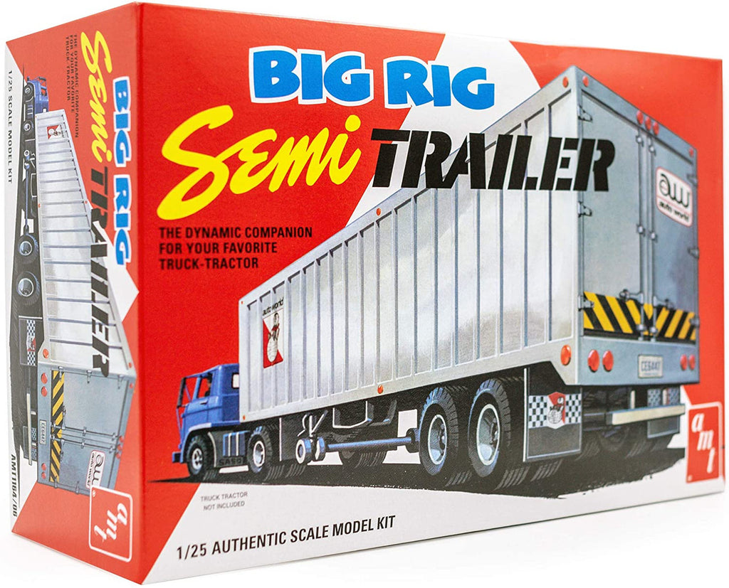 AMT 1164 Big Rig Semi Trailer - Skill 3