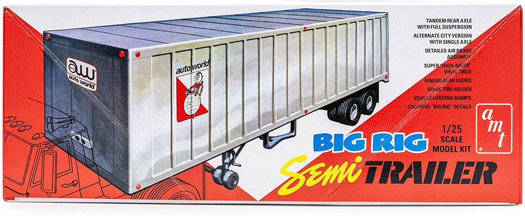 AMT 1164 Big Rig Semi Trailer - Skill 3
