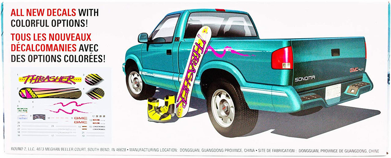 AMT 1168 1995 GMC Sonoma Pickup 2T - Skill 2