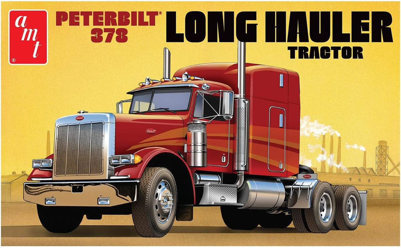 AMT 1169 Peterbilt 378 Long Hauler Semi Tractor - Skill 3
