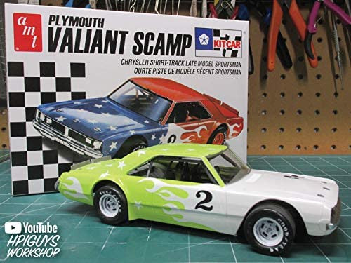 AMT 1171 Plymouth Valiant Scamp Kit Car 2T - Skill 2