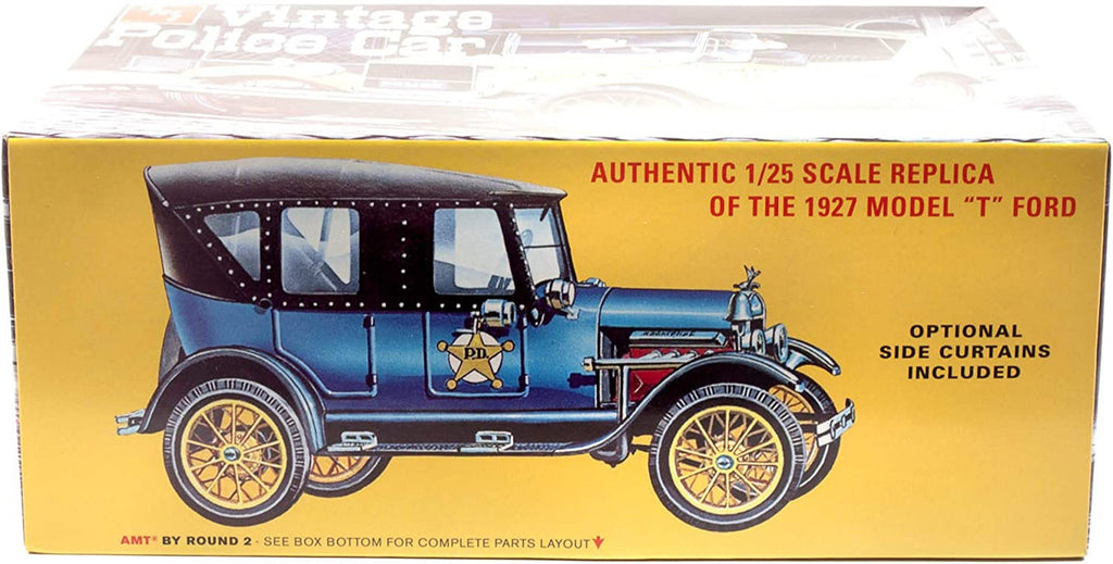 AMT 1182 1927 Ford T Vintage Police Car - Skill 2