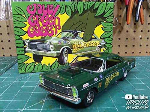AMT 1192 1965 Ford Galaxie Jolly Green Gasser Skill 2