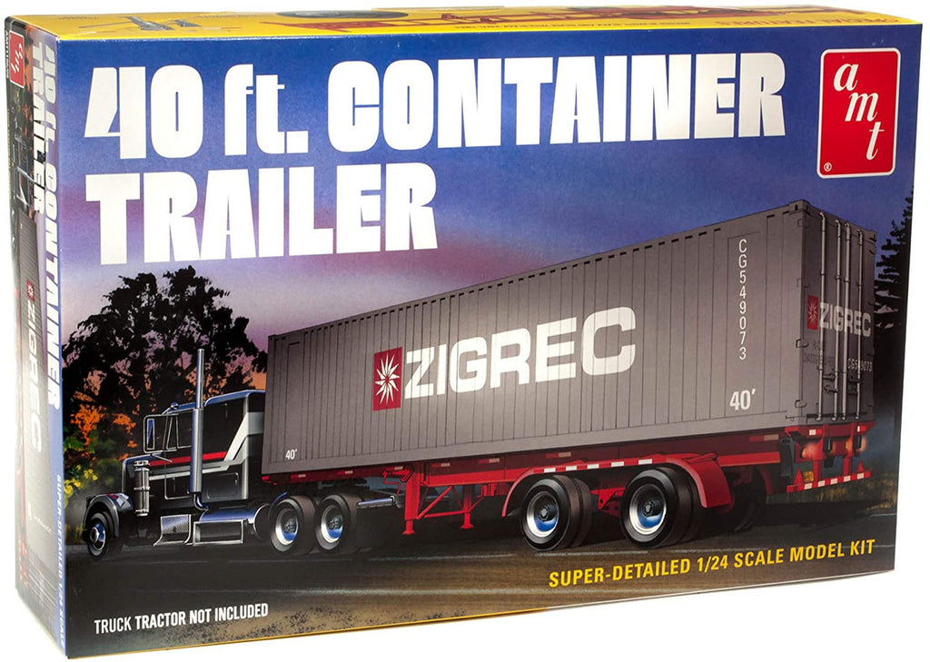 AMT 1196 40' Semi Container Trailer - Skill 3