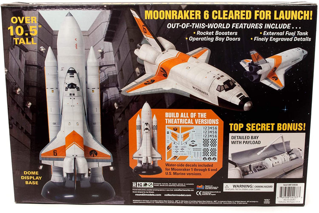 AMT 1208 Moonraker Shuttle with Boosters - James Bond - Skill 3