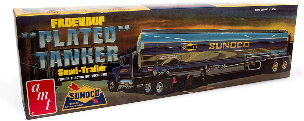 AMT 1239 Fruehauf Plated Tanker Trailer (Sunoco) - Skill 2