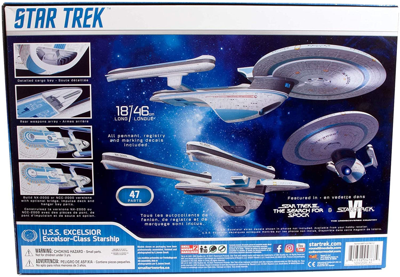 AMT 1257 Star Trek U.S.S. Excelsior Skill 2