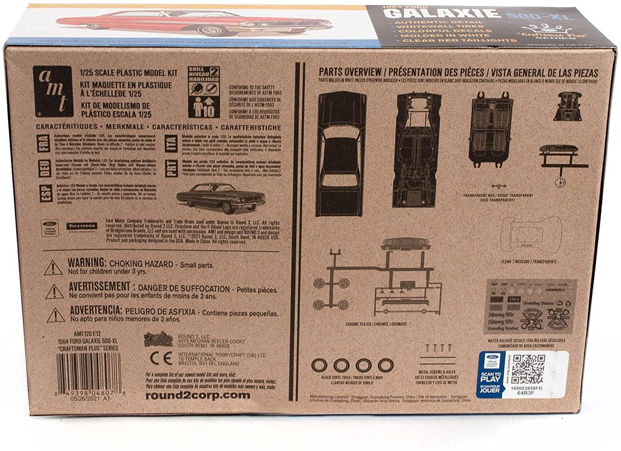 AMT 1261 1964 Ford Galaxie - Skill 2