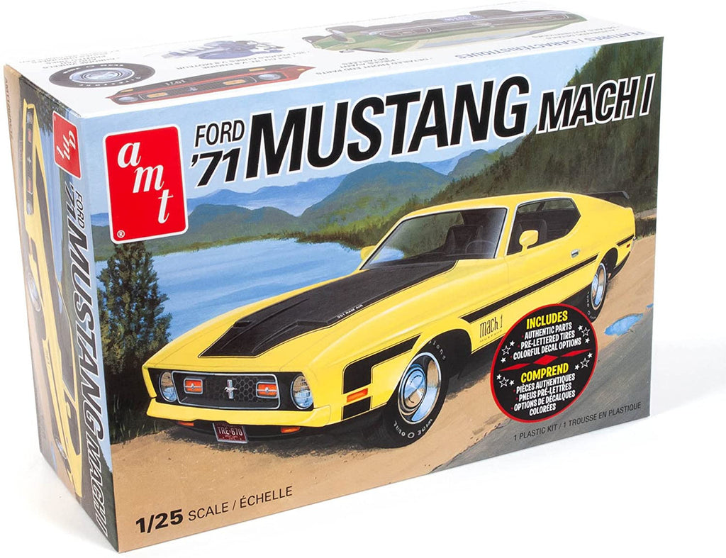 AMT 1262 1971 Ford Mustang Mach I - Skill 2