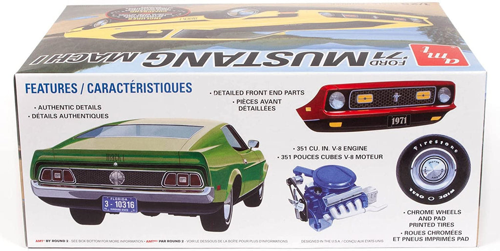 AMT 1262 1971 Ford Mustang Mach I - Skill 2