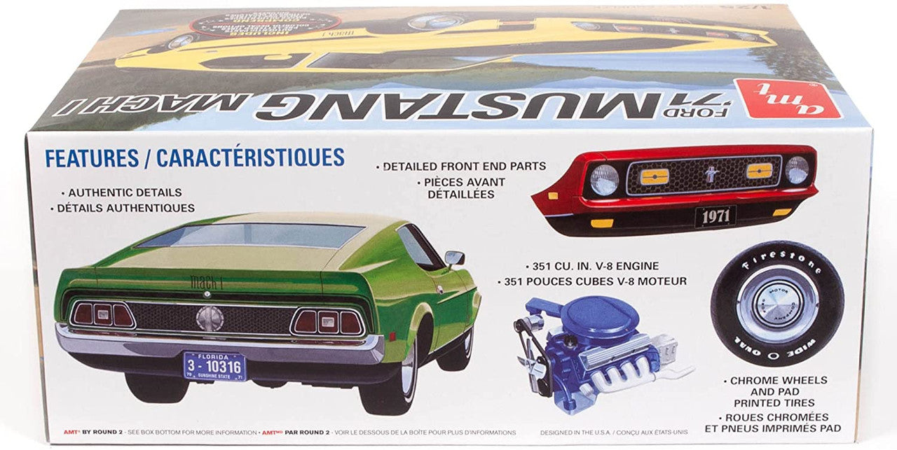AMT 1262 1971 Ford Mustang Mach I - Skill 2