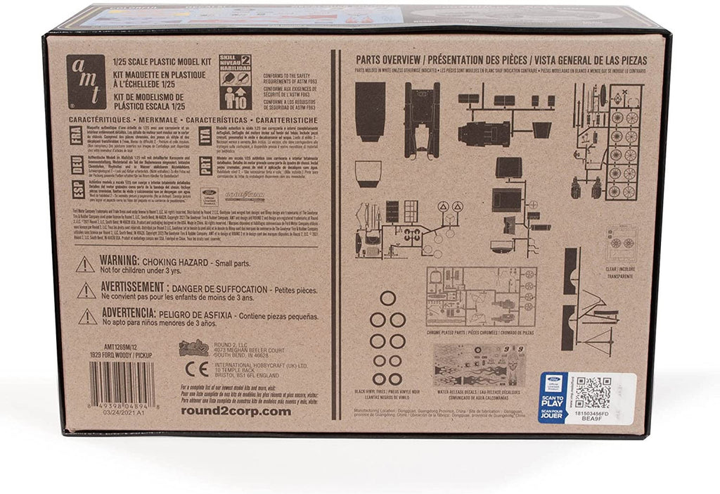 AMT 1269 1929 Ford Woody Pickup - Skill 2