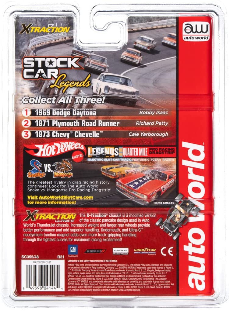 AWDSC 355 Stock Car Legends - X-Traction - 1968 Dodge Daytona