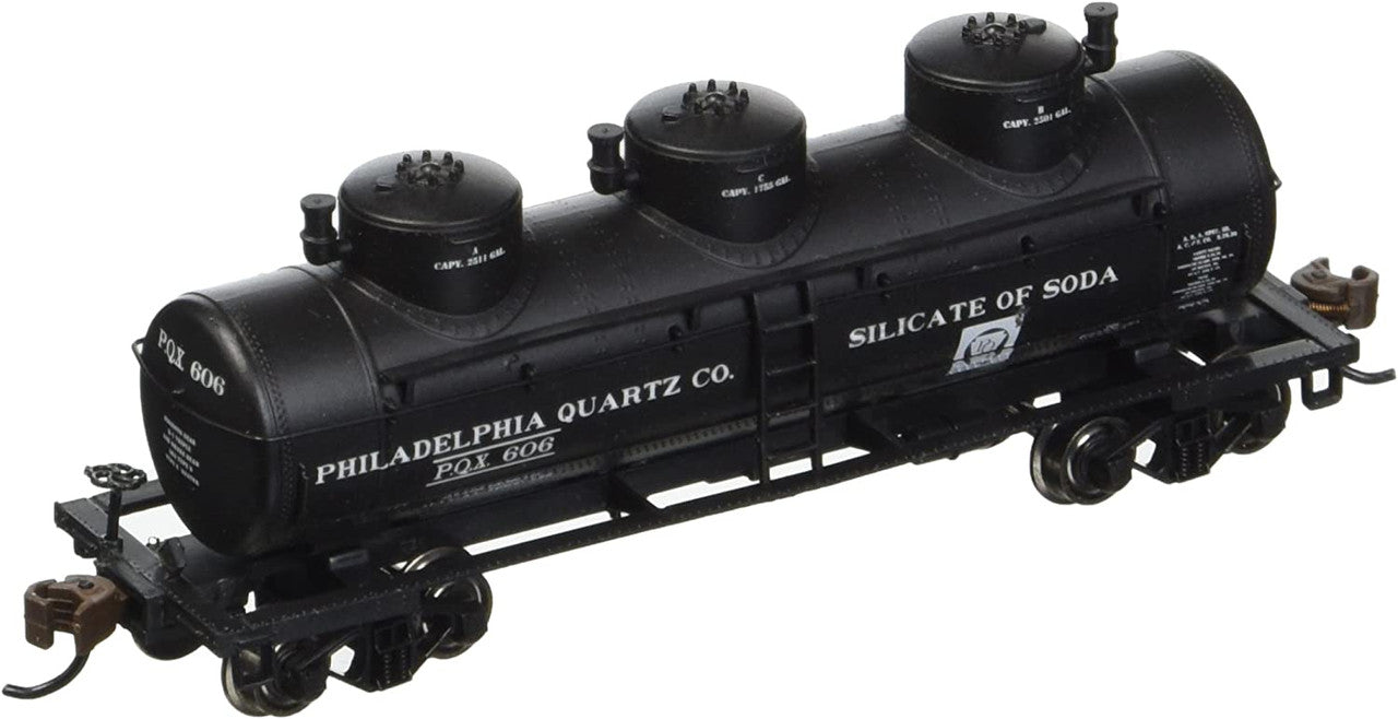 Bachmann 17151 N 40' Triple Dome Tank Car Philadelphia Quartz