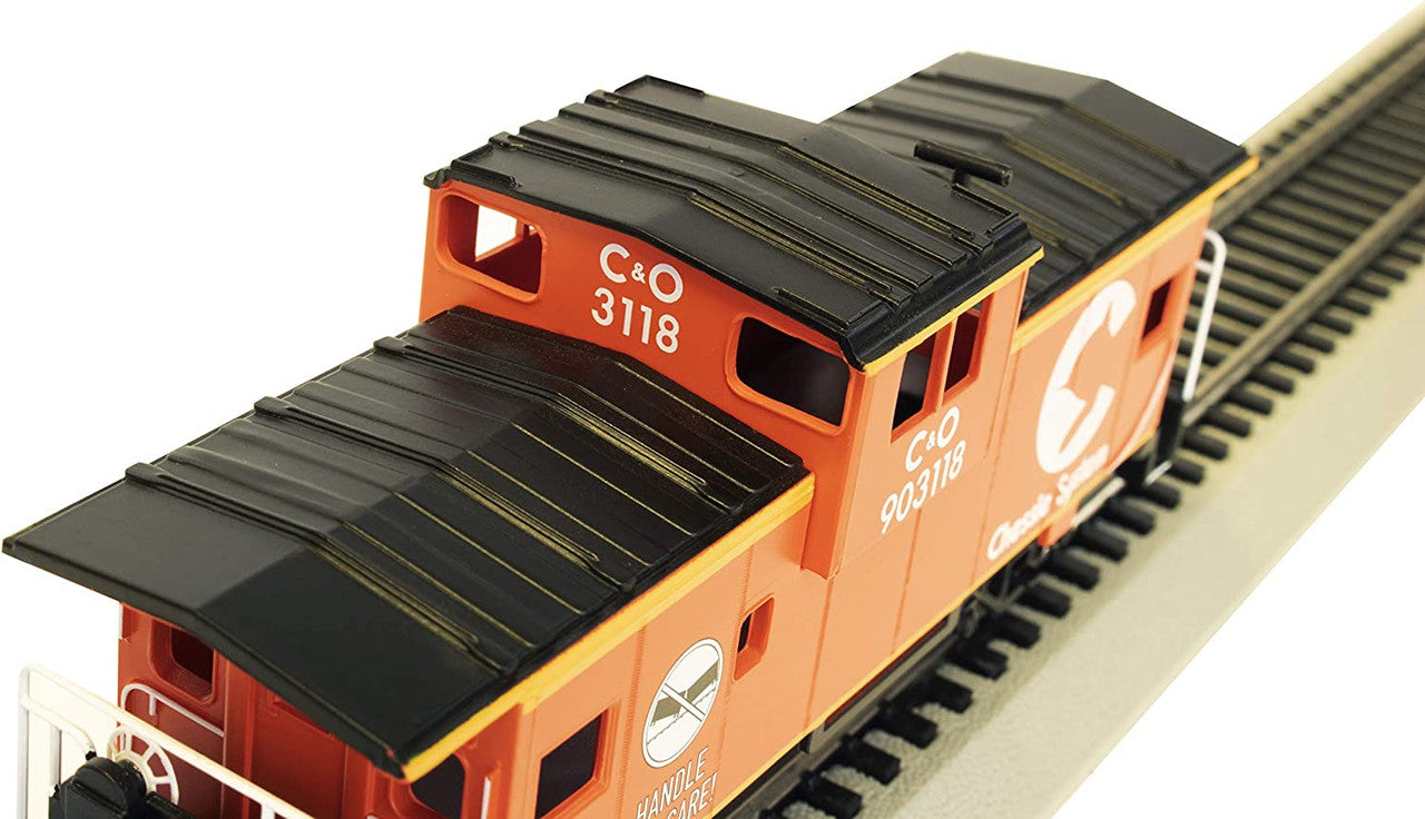 Bachmann 17707 HO Gauge 36' WV Caboose Chessie #903118/org