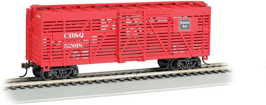 Bachmann 18505 HO Gauge 40′ Stock Car CB&Q