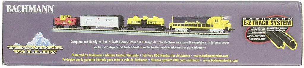 Bachmann 24013 N Scale Thunder Valley SF Freight Set/GP40 Diesel