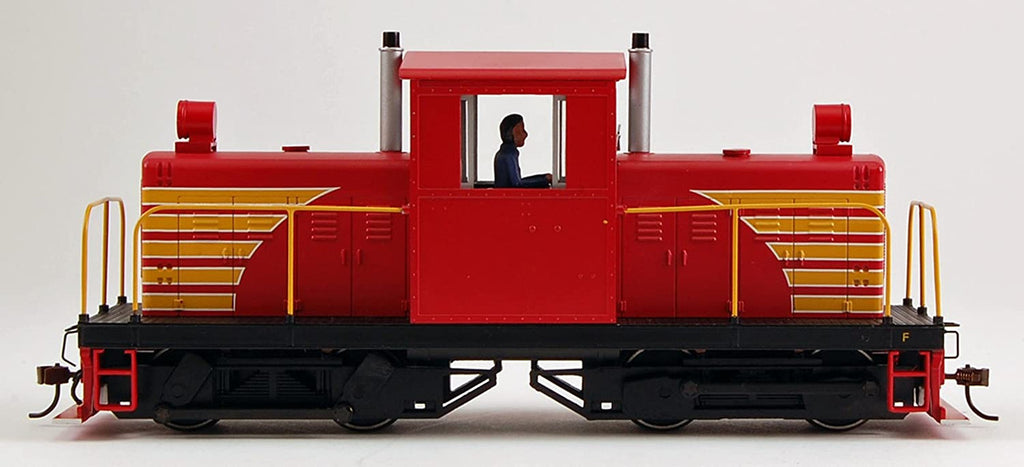 Bachmann 29204 On30 50t Center Cab Diesel Unlttrd. - Red & Yellow