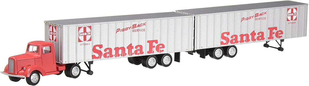 Bachmann 42232 HO 1950s SF Truck Cab w/2 Trailers