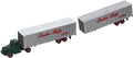 Bachmann 42232 HO 1950s CP Truck Cab w/2 Trailers