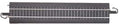 Bachmann 44481 HO EZ Track Steel 9" Straight Black - 1 Piece