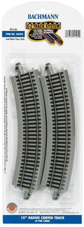 Bachmann 44505 HO EZ Track NS 15" /SILENT"R/4cd