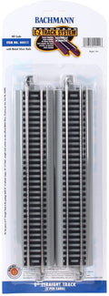 Bachmann 44511 HO EZ Track NS 9" /SILENT"Straight/4cd