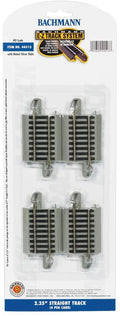Bachmann 44513 HO EZ Track NS 2-1/4" /SILENT"Straight/4cd