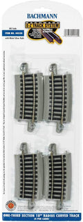 Bachmann 44530 HO EZ Track NS 1/3-18" /SILENT"R/4cd