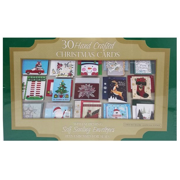 Burgoyne 30 Hand Crafted Christmas Cards