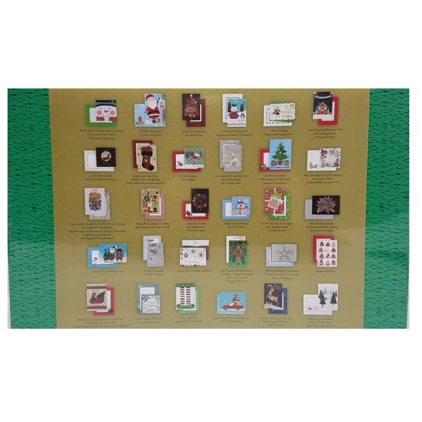 Burgoyne 30 Hand Crafted Christmas Cards
