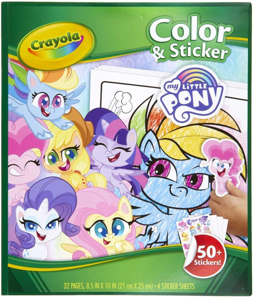 Crayola 04-2631 My Little Pony Color & Sticker