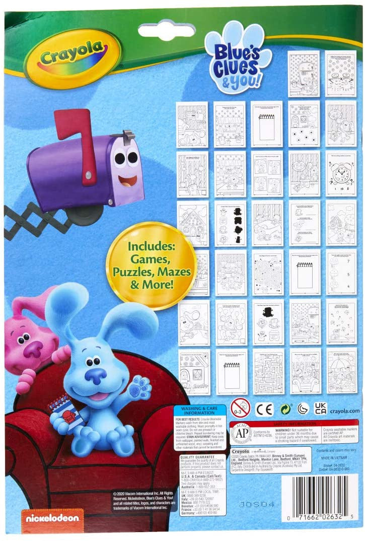Crayola 04-2632 Blues Clues Color & Activity